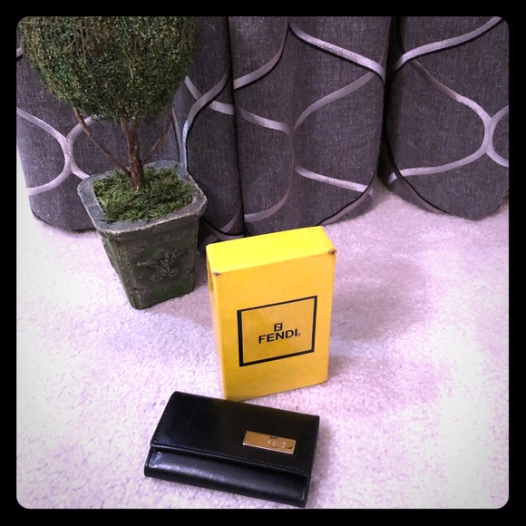 Fendi Leather Key Chain